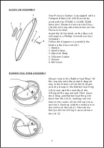 Предварительный просмотр 8 страницы Zenchef H01-1599A Instruction Manual