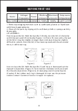 Предварительный просмотр 9 страницы Zenchef H01-1599A Instruction Manual