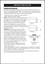 Предварительный просмотр 10 страницы Zenchef H01-1599A Instruction Manual