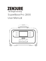 Preview for 1 page of Zendure SuperBase Pro 2000 User Manual