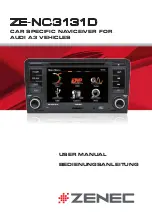 ZENEC NC3131D User Manual preview