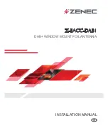 ZENEC Z-EACC-DAB1 Installation Manual preview