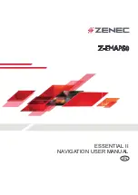 ZENEC Z-EMAP50 User Manual предпросмотр