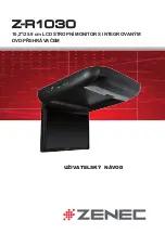 Предварительный просмотр 1 страницы ZENEC Z-R1030 User Manual