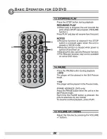 Предварительный просмотр 20 страницы ZENEC ZE-100DVD Operation Manual