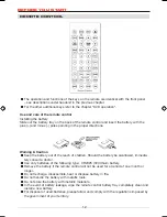 Preview for 12 page of ZENEC ZE-200DVD Operation Manual