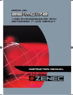 Preview for 1 page of ZENEC ZE-MC172 Instruction Manual