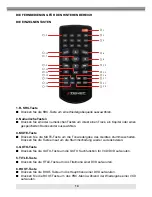 Предварительный просмотр 16 страницы ZENEC ZE-MC190 Instruction Manual