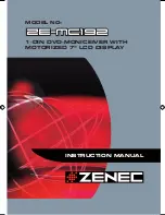 Preview for 1 page of ZENEC ZE-MC192 Instruction Manual