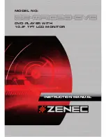 Preview for 1 page of ZENEC ZE-MR1020-DVD Instruction Manual