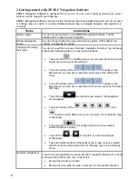 Preview for 8 page of ZENEC ZE-NA2000 - Software Manual