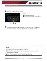 Предварительный просмотр 21 страницы ZENEC ZE-NC3141D User Manual