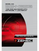 ZENEC ZE-NC510 Instruction Manual preview