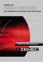 ZENEC ZE-NE3810 Instruction Manual предпросмотр