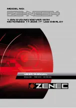 ZENEC ZE-NES14 User Manual preview