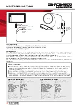 ZENEC ZE-RCE4605 Mounting Instructions preview