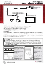 Preview for 2 page of ZENEC ZE-RVC85WA Mounting Instructions