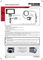 Предварительный просмотр 2 страницы ZENEC ZE-RVSC62 Mounting Instructions