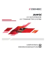 Preview for 1 page of ZENEC ZE-RVTX User Manual