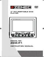 Предварительный просмотр 1 страницы ZENEC ZEM-P1 Instruction Manual