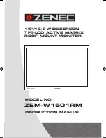 ZENEC ZEM-W1501RM Instruction Manual preview