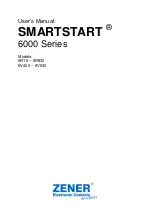 Zener SMARTSTART 6000 Series User Manual предпросмотр