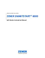 Zener SMARTSTART 6000 Instruction Manual preview