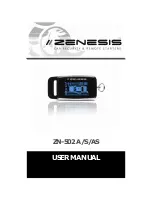 Zenesis ZN-502 S User Manual preview