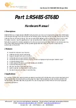 Preview for 5 page of ZENEX AUTOMATION RS485-ZDM556-C User Manual