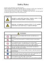 Preview for 2 page of ZENIC ForteVision FV-2000NT Instruction Manual