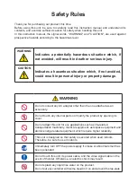 Preview for 2 page of ZENIC ForteVision FV-3000HS Instruction Manual