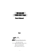 Zenisu Keisoku ZS-6216E User Manual preview