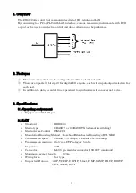 Предварительный просмотр 3 страницы Zenisu Keisoku ZS-6822A Series Instruction Manual