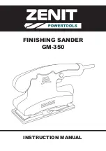 Zenit Powertools GM-350 Instruction Manual preview