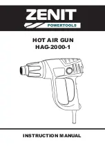 Zenit Powertools HAG-2000-1 Instruction Manual preview