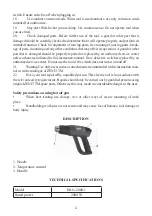 Preview for 4 page of Zenit Powertools HAG-2000-1 Instruction Manual