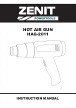 Preview for 1 page of Zenit Powertools HAG-2011 Instruction Manual