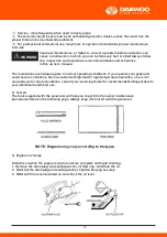 Preview for 16 page of Zenit GDAW190AC User Manual