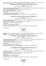 Preview for 3 page of Zenit MAI Use And Maintenance Instructions