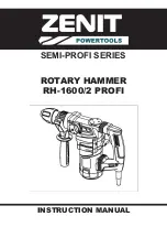 Preview for 1 page of Zenit Semi-Profi Series Instruction Manual