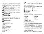 Preview for 7 page of zenitech 199 908 Instructions For Use Manual