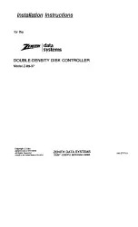 Preview for 1 page of Zenith Data Systems Z-89-37 Installation Instructions Manual