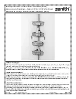 Preview for 1 page of Zenith 2131NNWIL Assembly Instructions Manual