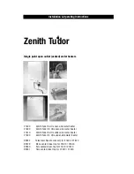 Zenith 216666666 Installation And Operating Instructions Manual предпросмотр