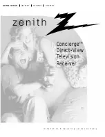 Zenith 3235DT Installation & Operating Manual preview