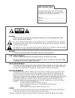 Preview for 2 page of Zenith 3235DT Installation & Operating Manual