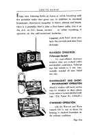 Preview for 2 page of Zenith 7G605 Deluxe Operating Instructions Manual