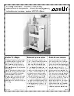 Preview for 1 page of Zenith 9227WW Assembly Instructions Manual