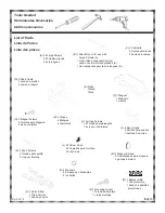 Предварительный просмотр 2 страницы Zenith 9820CHSE Assembly Instructions Manual