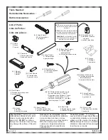 Preview for 2 page of Zenith 9838CH Assembly Instructions Manual